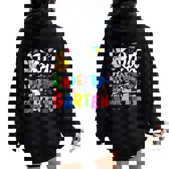 Out Kindergarten Graduation 2025 Boys Girls Graduate 2025 Women Oversized Hoodie Back Print | Mazezy