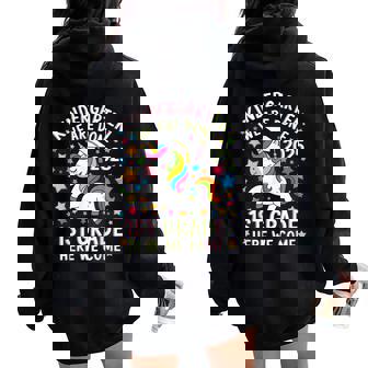 Kindergarten Graduation Class Of 2025 Girls Toddler Women Oversized Hoodie Back Print - Thegiftio UK
