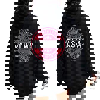 La Meilleure Paloma Du Monde Sweat à capuche oversize pour femme avec imprimé dans le dos - Cadeauxyz