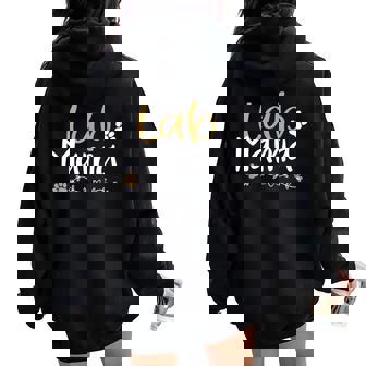 Lab Mom Lab Mama ラブラドールレトリバー シャツ かわいいペット愛好家 犬 レディース オーバーサイズ パーカー バックプリント - Kawaiitshirt