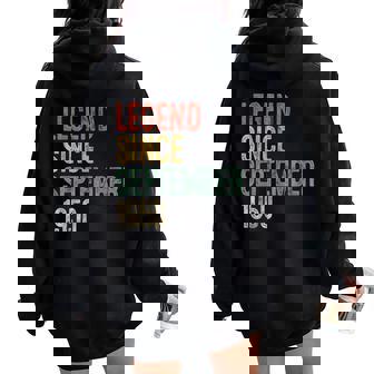 Legend 1950 75Th Birthday For 75 Year Old Women Oversized Hoodie Back Print | Seseable CA