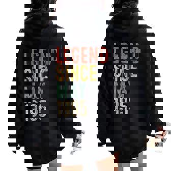 Legend 1995 30Th Birthday For 30 Year Old Women Oversized Hoodie Back Print | Mazezy