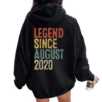 Legend 2020 5Th Birthday For Boy Girl 5 Year Old Women Oversized Hoodie Back Print - Thegiftio UK