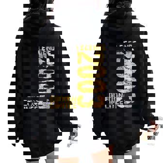 Legende 2003 Édition Limitée Anniversaire Homme Drôle Sweat à capuche oversize pour femme avec imprimé dans le dos - Cadeauxyz
