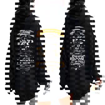 Leyendas Mayo 1967 Hombre 58 Años Cumpleaños Women Oversized Hoodie Back Print - Regaloses