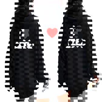 I Love Abgs I Heart Abg おもしろい アジアの赤ちゃん 女の子 恋人 レディース オーバーサイズ パーカー バックプリント - Kawaiitshirt