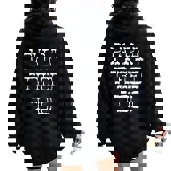 Mama Tried And Papa Tried Too Country Music Father's Day Women Oversized Hoodie Back Print - Thegiftio