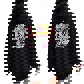 Maria Edición Limitadaintage Nombre Personalizado Esposa Abuela Cuello Women Oversized Hoodie Back Print - Regaloses
