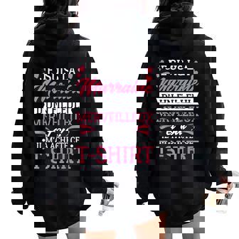 Marraine Cadeau Jeuis La Marraine D'un Filleul Sweat à capuche oversize pour femme avec imprimé dans le dos - Cadeauxyz
