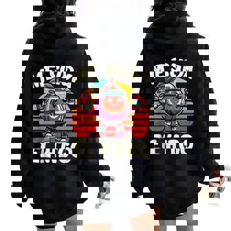 Meuda El Higo Amante Del Gym Deporte Humor Feminista In Mangas Women Oversized Hoodie Back Print - Regaloses