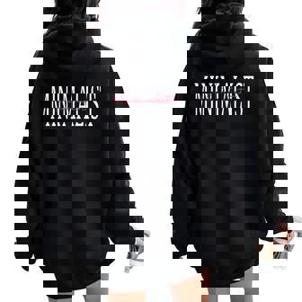 Minimaliste Pour Hommes Et S Graphique Minimaliste Manche Longue Sweat à capuche oversize pour femme avec imprimé dans le dos - Cadeauxyz