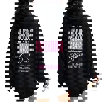 Mom Daughter Squad Unbreakblebond Women Oversized Hoodie Back Print - Thegiftio