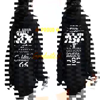 Mom Of A Valedictorian Graduate 2025 Family Valedictorian Women Oversized Hoodie Back Print - Thegiftio