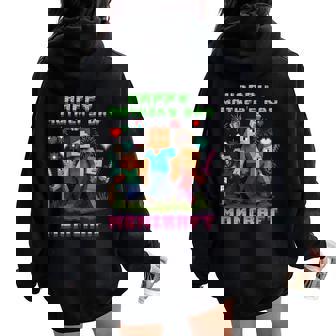 Momcraft Gamer For Happy Mother Day Women Oversized Hoodie Back Print | Mazezy