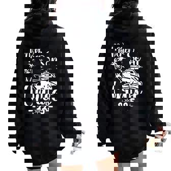 Mother Son Cruise 2025 Family Mom Son Matching Vacation Trip Women Oversized Hoodie Back Print | Mazezy