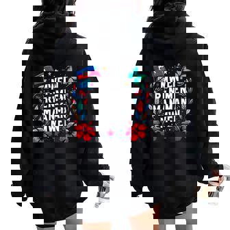 Mwen Renmen Manman Mwen ハイチ国旗 I Love My Mother レディース オーバーサイズ パーカー バックプリント - Kawaiitshirt