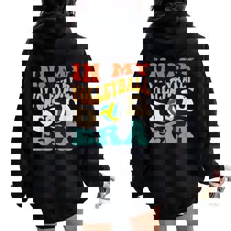 In Myolleyball Dad Era Dadoleibol Retro Groovy Women Oversized Hoodie Back Print - Regaloses