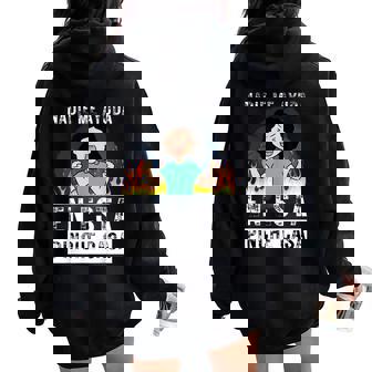Nadie Me Ayuda En Esta Casa Hispanic Mom Mother's Day Women Oversized Hoodie Back Print - Thegiftio UK