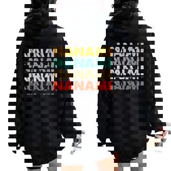 Nanami 七海 レディース オーバーサイズ パーカー バックプリント - Kawaiitshirt