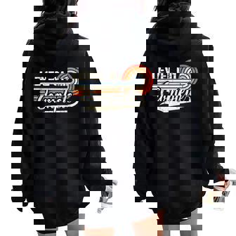 Nivel 1 Completa 1Er Aniversario De Bodas Para Esposo Esposa Women Oversized Hoodie Back Print - Regaloses