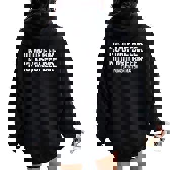 No More Beer シャツ 句読点 Matters メンズ レディース 面白い レディース オーバーサイズ パーカー バックプリント - Kawaiitshirt