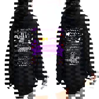 Nooy Una Brujaoy Una Fisioterapeuta Regalo Women Oversized Hoodie Back Print - Regaloses