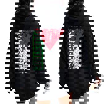 Palestine Drapeau Hommes S Enfants Palestine Sweat à capuche oversize pour femme avec imprimé dans le dos - Cadeauxyz