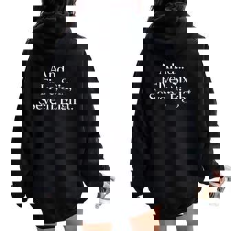 Profesor De Ballet Profesor De Danza Y 5 6 7 8 Women Oversized Hoodie Back Print - Regaloses