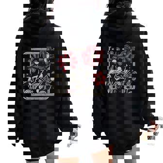 Resist Protest 8647 Flowers Equality Resistance Men Women Oversized Hoodie Back Print | Mazezy