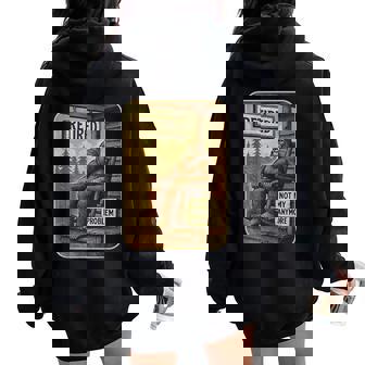 Retired For Retirement For Women Women Oversized Hoodie Back Print | Seseable FR