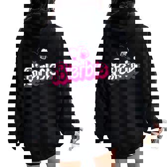 Retro Beer Juego De Palabras Bar Pub Crawl Hombres Es Divertido Cerveza Alemana In Mangas Women Oversized Hoodie Back Print - Regaloses