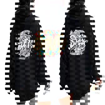 Retro Taylor First Name Personalized N Girls Women Oversized Hoodie Back Print | Mazezy