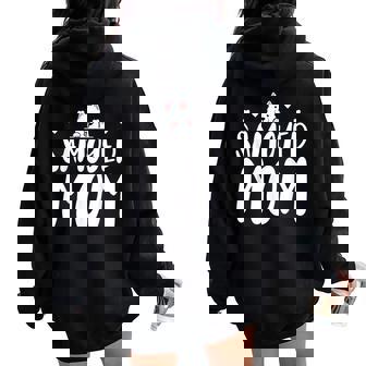 Samoyedo Mom amoyedo Dueño Perro Mamá Día De La Madre Women Oversized Hoodie Back Print - Regaloses