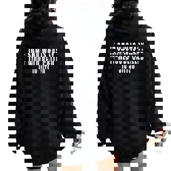 Siambo Fuera Fácile Llamaría Camisa Jiu Jitsu Women Oversized Hoodie Back Print - Regaloses