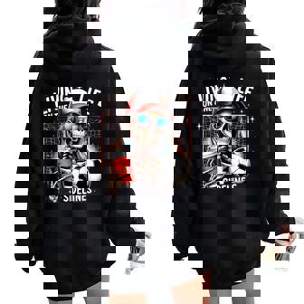 Soccer Mama Mom Life On The Sidelines Mother's Day Mommy Women Oversized Hoodie Back Print | Mazezy
