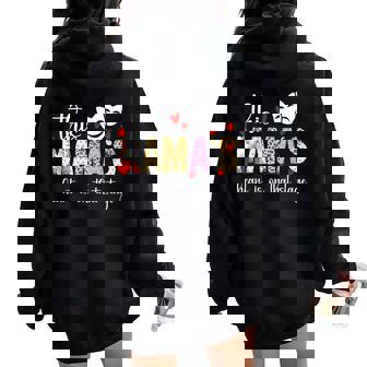 On That Stage Theatre Mom Theatre Actress Mom Theater Mama Women Oversized Hoodie Back Print - Thegiftio UK