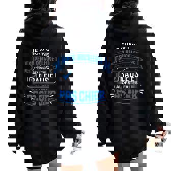 Super Bricoleuse Alors Faîtes Pas Chier Bricoleuse Sweat à capuche oversize pour femme avec imprimé dans le dos - Cadeauxyz