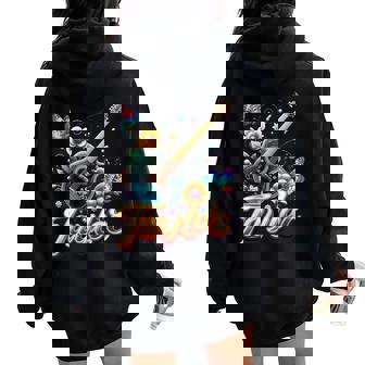 Taylor ファーストネーム I Love Taylor Birthday Girl Groovy 2010年代 レディース オーバーサイズ パーカー バックプリント - Kawaiitshirt