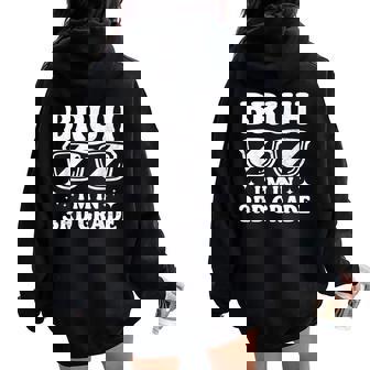 Third Grade Boy Bruh Im In 3Rd Grade Student Back To School Women Oversized Hoodie Back Print | Mazezy