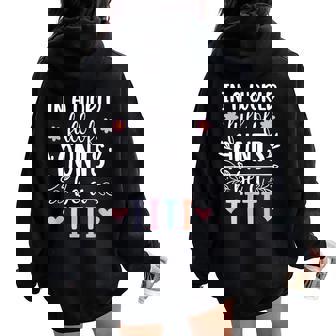Be A Titi Aunt Titi Auntie Titi Aunts Women Oversized Hoodie Back Print | Mazezy