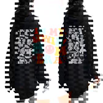 In My Twin Mom Era Baby Announcement New Mom Mother's Day Women Oversized Hoodie Back Print | Mazezy