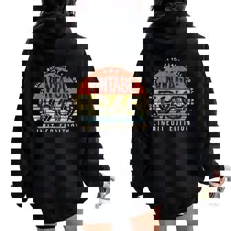 Vintage 1969 Edición Limitada Retro Hecho En 1969 Hombres Es Women Oversized Hoodie Back Print - Regaloses