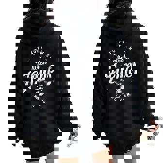 Vintage I Forget What Eight Was For Sarcastic Women Oversized Hoodie Back Print - Thegiftio