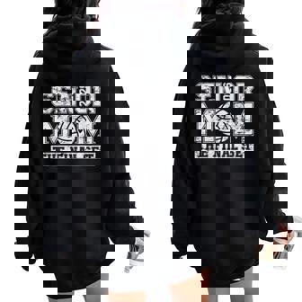 Volleyball Senior Mom Class Of 2026 Volleyball The Final Set Women Oversized Hoodie Back Print - Thegiftio