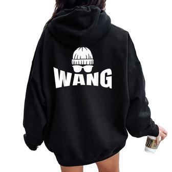 Wang Nom De Famille Personnalisé Anniversaire Assorti1 Hommes S Sweat à capuche oversize pour femme avec imprimé dans le dos - Cadeauxyz