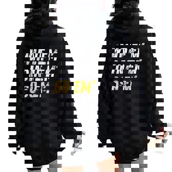 Wine Em Dine Em 69 Em 面白い セックス ジョーク 汚いユーモア レディース オーバーサイズ パーカー バックプリント - Kawaiitshirt