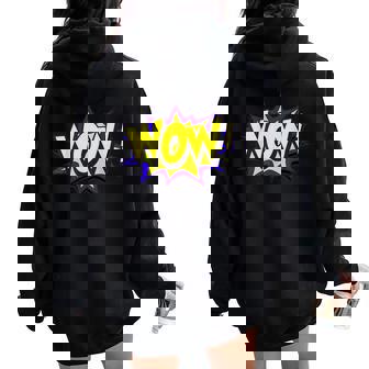 Wow Wow Dad Mom メンズ レディース ボーイズ ガールズ ファニーギフトtシャツ レディース オーバーサイズ パーカー バックプリント - Kawaiitshirt