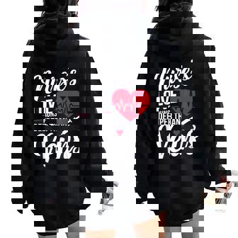 かわいい 看護師 看護デザイン 女性 男性 面白い 看護師 レディース オーバーサイズ パーカー バックプリント - Kawaiitshirt