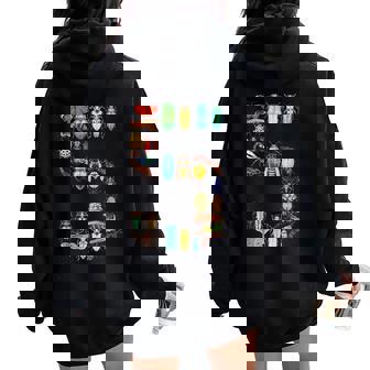 キッズ 5歳 誕生日 虫 虫 カブトムシ 男の子 女の子 5歳 レディース オーバーサイズ パーカー バックプリント - Kawaiitshirt