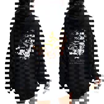 マダム秀 花tシャツ（1） さくら 一期一会 レディース オーバーサイズ パーカー バックプリント - Kawaiitshirt